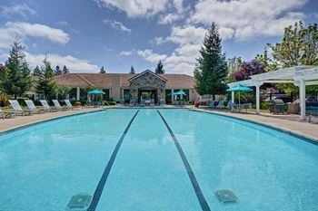 Heated resort-style pool